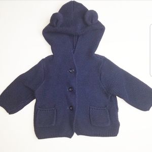 BABY GAP Hooded Sweater with Ears.